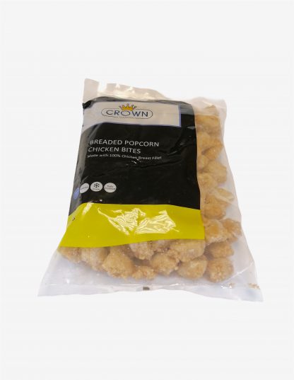 Broileri koivaliha tükid paneeritud & eelküpsetatud "Karaage" ~35g/tk 1 kg vp IQF Halal (NLD 5*1kg/kst) -18c