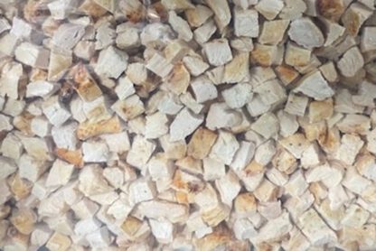 Broilerifilee 12*12mm kuubikud röstitud 2,5kg vp IQF LAKTV, GLUTV, Halal (CHN 4*2,5kg/kst) -18c