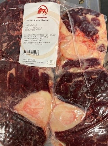Veise osso bucco ~2 kg pk "Karjamõisa" (EST ~15 kg/kst) -18c