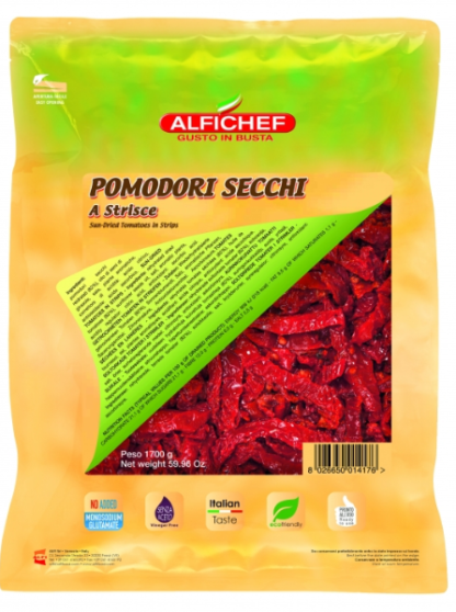 Tomatiribad päikesekuivatatud õlis 1450g "Ristoris" (ITA 6pk/kst) +2...+25c