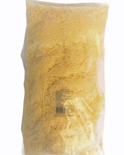 Juust, riivjuust 2kg pk LAKTV "E-Piim" (EST 14 kg/kst) +2...+8c