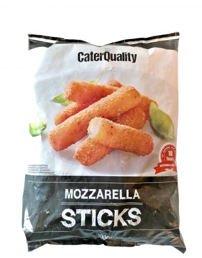 Juust, Mozzarella juustupulgad paneeritud "CaterQuality" 1 kg vp IQF (DEU 6 kg/kst) -18c