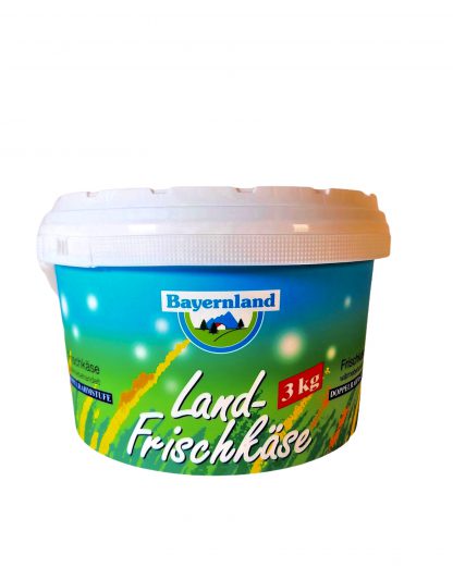 Juust, toorjuust Bayernland 3 kg ämber, GLUTV (GER) 2...+4c
