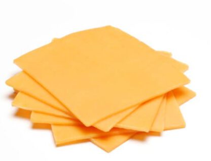 Juust, RED Cheddar viilutatud 9*9cm, 50*20g, 1 kg vp (NLD 6kg/kst) 2...+4c