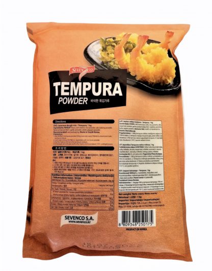 Jahu, Tempura Sevenko 1 kg (KOR 10 tk/kst) +10...+25c