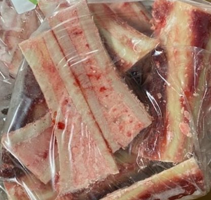 Veise toruluu, pikuti pooleks lõigatud 10cm ~2,5 kg/pk (EST ~10kg/kst) -18c