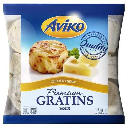 Kartuligratään, kreemi-juustu Aviko 100g portsjon 1,5 kg vp (BEL 6*1,5 kg/kst) -18c