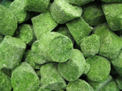 Spinati lehed tükeldatud, 15/30 gr portsjon, 2,5kg/pk  (BEL 4*2,5 kg/kst) -18c