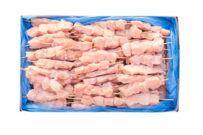 Broilerifileest tükkid paneeritud & eelküpsetatud "Hot`n Crunchy Fries" ~15g/tk 1 kg vp IQF Halal (NLD 5*1kg/kst) -18c