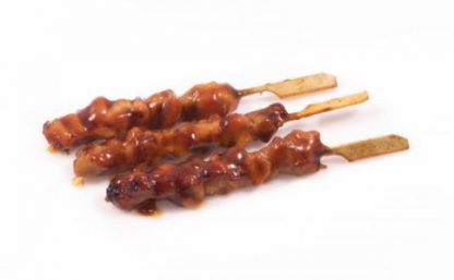 Yakitori vardad broileri rinnafileest "Satay" 30g*50 tk krp LAKTV, GLUTV, Halal (THA 1,5 kg/krp/9 kg/kst) -18c