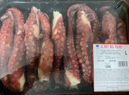 Kaheksajala kombitsad, keedetud ~150gr, 1,5kg/pk ( ESP 4,5kg/kst) -18c