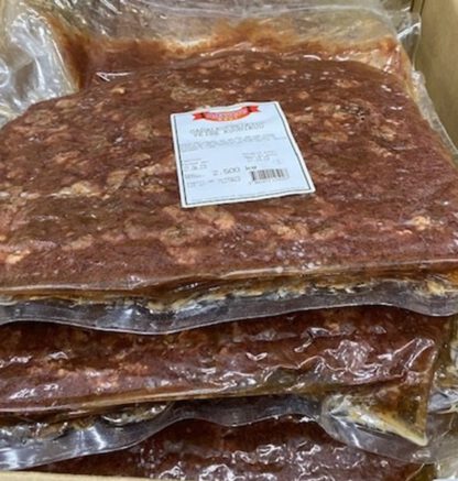 Madalküpsetatud veiseliha kuubikud 2,5 kg/pk (EST) +2...+6c