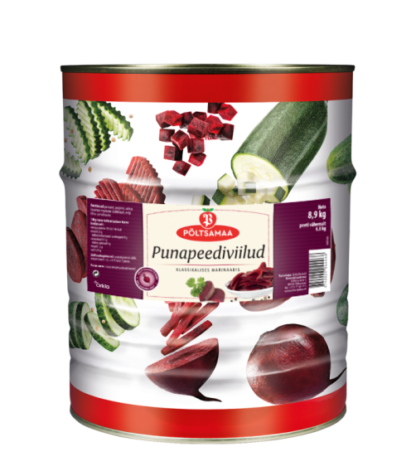 Peediviilud marineeritud Põltsamaa 8,9kg ( EST ) +2....+25
